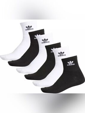 Adidas Unisex Quarter Socks